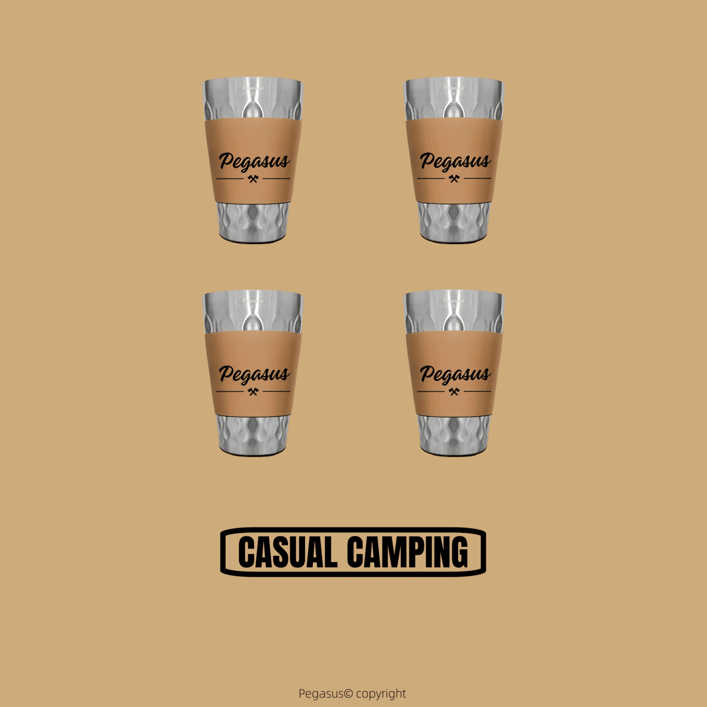Sliver Cup 2pcs