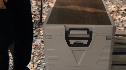 Folding SpaceMax Storage Box with Tabletop